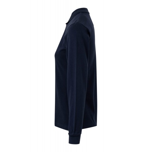 PL200WC.POLO MANGA LARGA MUJER NAVY 2XL
