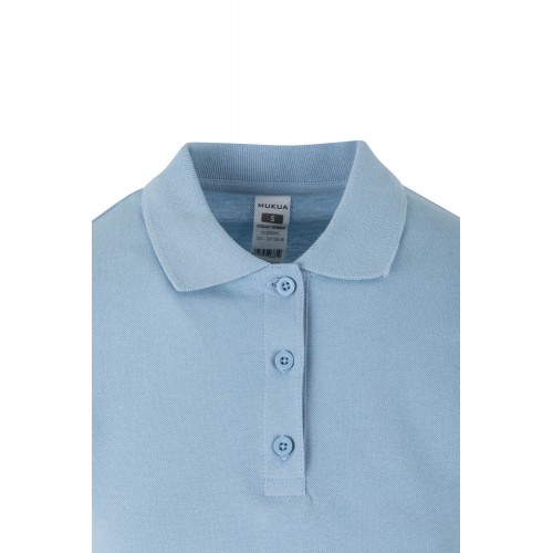 PL200WC.POLO MANGA LARGA MUJER SKY BLUE 2XL