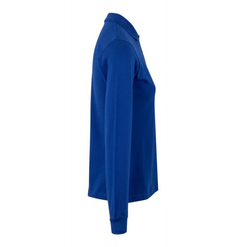 PL200WC.POLO MANGA LARGA MUJER ROYAL BLUE 2XL