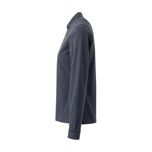 PL200WC.POLO MANGA LARGA MUJER DENIM BLUE 2XL