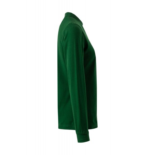 PL200WC.POLO MANGA LARGA MUJER BOTTLE GREEN 2XL