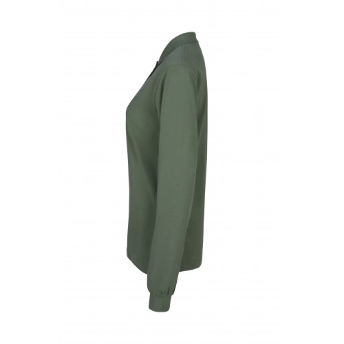PL200WC.POLO MANGA LARGA MUJER TEA GREEN S