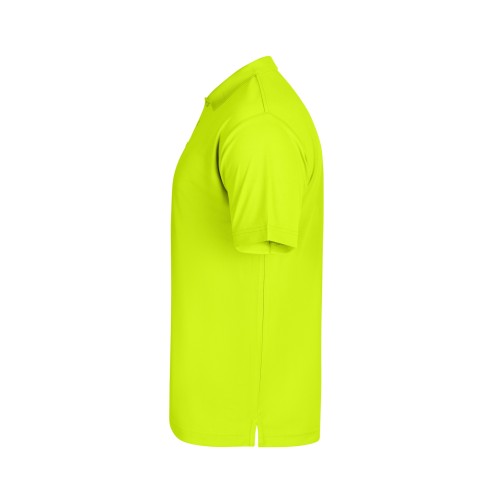PS160U.POLO MANGA CORTA UNISEX FLÚOR YELLOW S