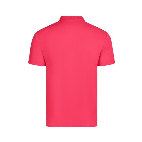 PS160U.POLO MANGA CORTA UNISEX FLUOR CORAL S