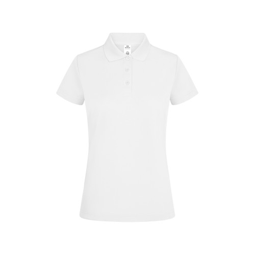 PS160W.POLO MANGA CORTA MUJER WHITE XS