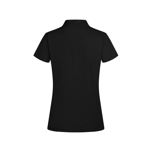 PS160W.POLO MANGA CORTA MUJER BLACK XS