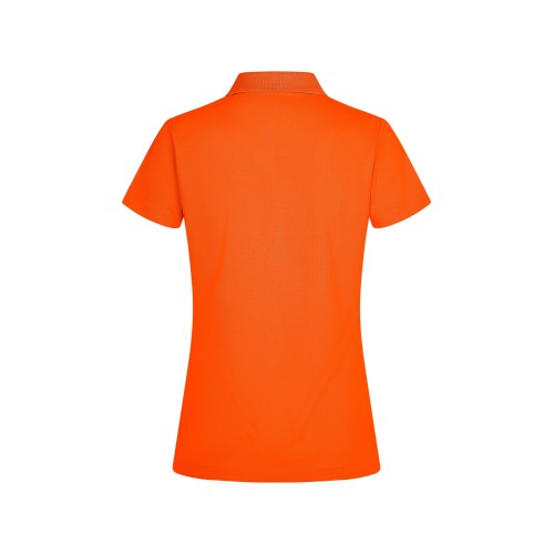 PS160W.POLO MANGA CORTA MUJER FLUOR ORANGE XS