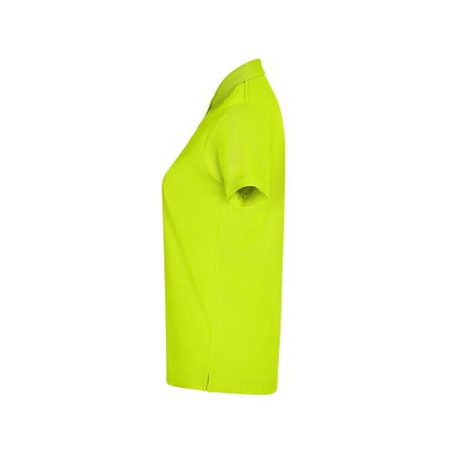 PS160W.POLO MANGA CORTA MUJER FLÚOR YELLOW XS