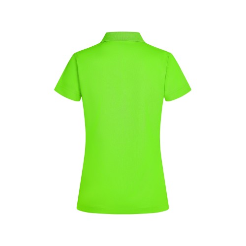 PS160W.POLO MANGA CORTA MUJER LIME FLÚOR XS
