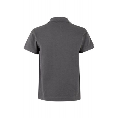 PS200KC.POLO MANGA CORTA KIDS DARK GREY 1/2