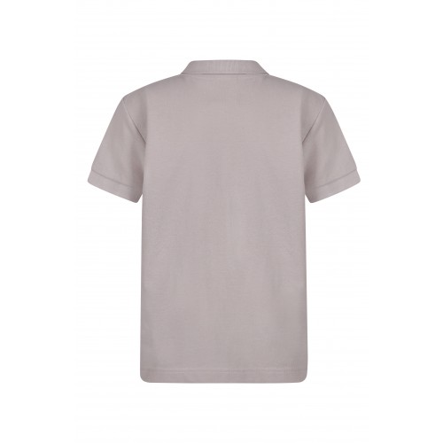 PS200KC.POLO MANGA CORTA KIDS CLOUD GREY 1/2