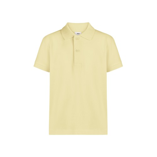 PS200KC.POLO MANGA CORTA KIDS BUTTER YELLOW 1/2