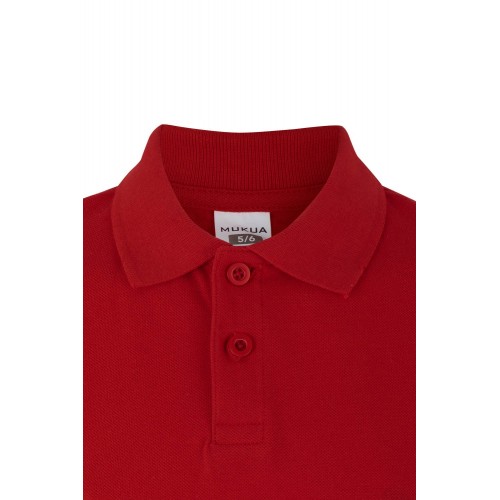 PS200KC.POLO MANGA CORTA KIDS RED 1/2