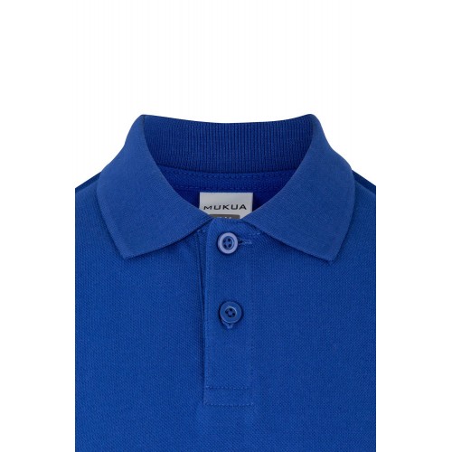 PS200KC.POLO MANGA CORTA KIDS ROYAL BLUE 1/2