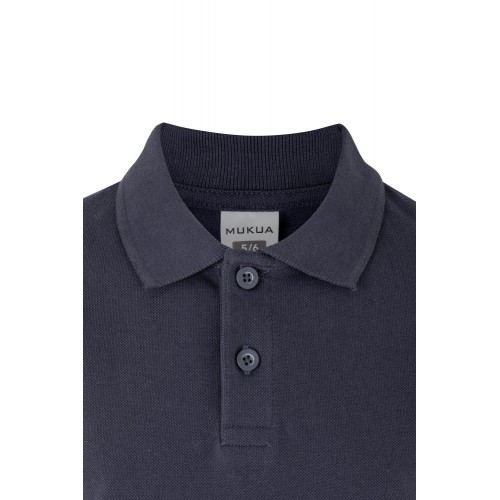 PS200KC.POLO MANGA CORTA KIDS DENIM BLUE 1/2