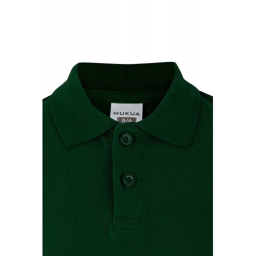 PS200KC.POLO MANGA CORTA KIDS BOTTLE GREEN 1/2