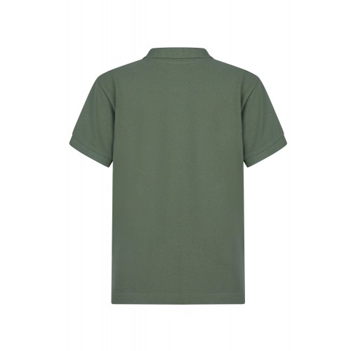 PS200KC.POLO MANGA CORTA KIDS TEA GREEN 1/2