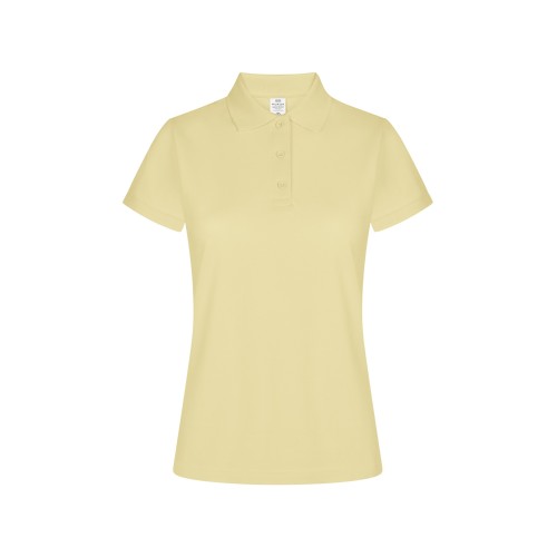 PS200WC.POLO MANGA CORTA MUJER BUTTER YELLOW XS