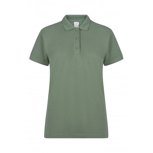 PS200WC.POLO MANGA CORTA MUJER TEA GREEN 2XL