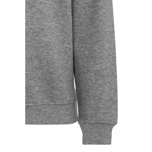 SC270K.SUDADERA CUELLO REDONDO KIDS HEATHER GREY 1/2
