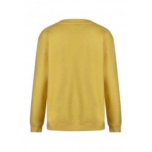 SC270K.SUDADERA CUELLO REDONDO KIDS SUMMER YELLOW 1/2