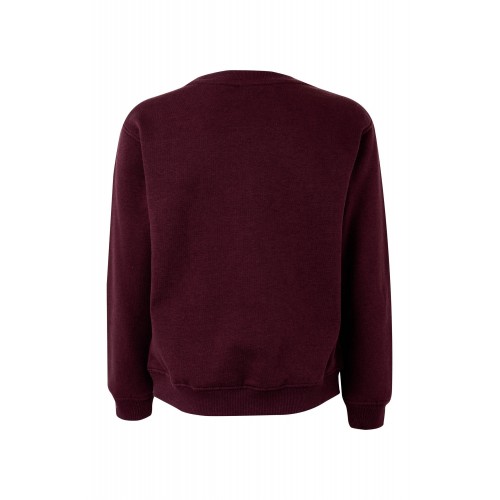 SC270K.SUDADERA CUELLO REDONDO KIDS WINE 1/2