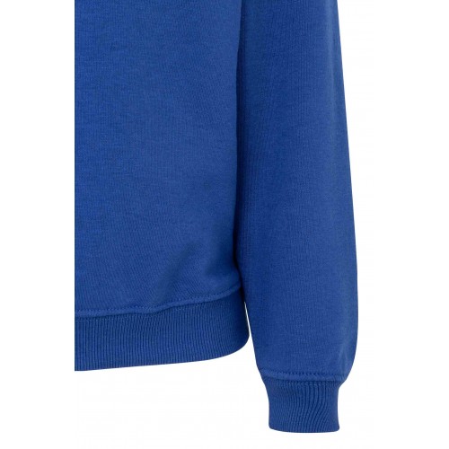SC270K.SUDADERA CUELLO REDONDO KIDS ROYAL BLUE 1/2