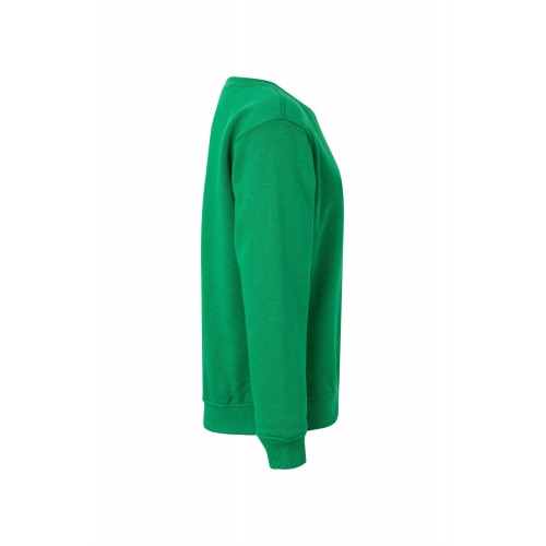 SC270K.SUDADERA CUELLO REDONDO KIDS KELLY GREEN 1/2