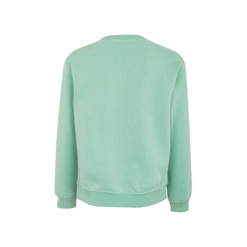 SC270K.SUDADERA CUELLO REDONDO KIDS SAGE 1/2