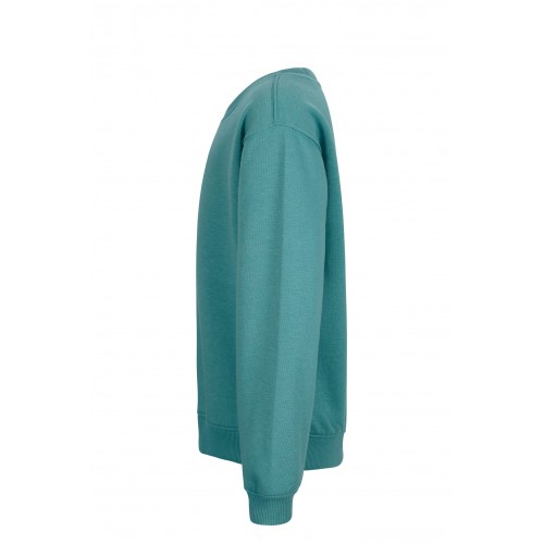 SC270K.SUDADERA CUELLO REDONDO KIDS TEAL 1/2