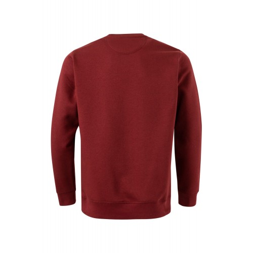 SCN290U.SUDADERA UNISEX GOTS BURGUNDY 2XL