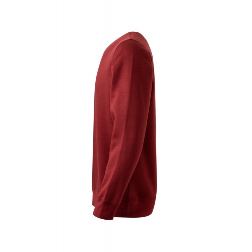 SCN290U.SUDADERA UNISEX GOTS BURGUNDY 2XL