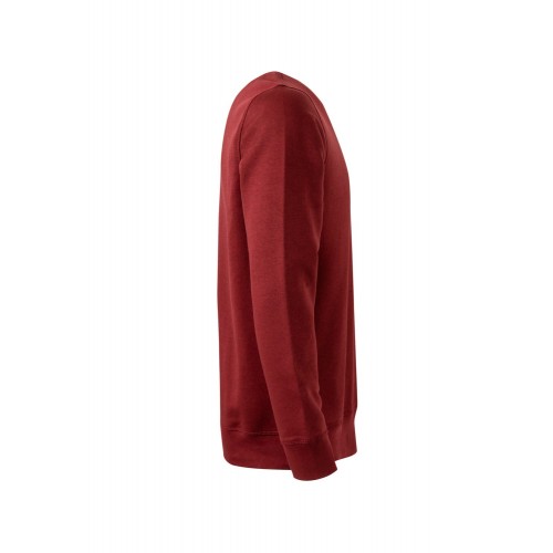 SCN290U.SUDADERA UNISEX GOTS BURGUNDY 2XL