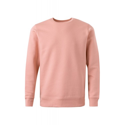 SCN290U.SUDADERA UNISEX GOTS PINK ROSE S