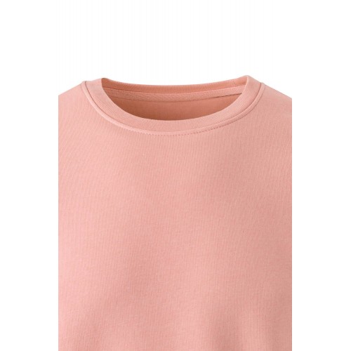 SCN290U.SUDADERA UNISEX GOTS PINK ROSE 2XL