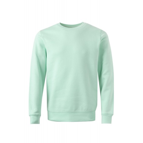 SCN290U.SUDADERA UNISEX GOTS AQUAMARINE M