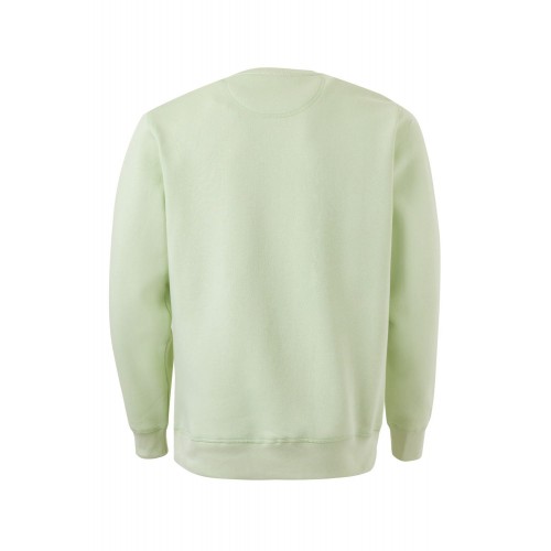 SCN290U.SUDADERA UNISEX GOTS SOFT GREEN 2XL
