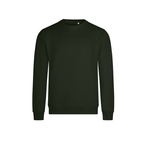 SCN300U.SUDADERA CUELLO REDONDO OCS UN HUNTER GREEN S