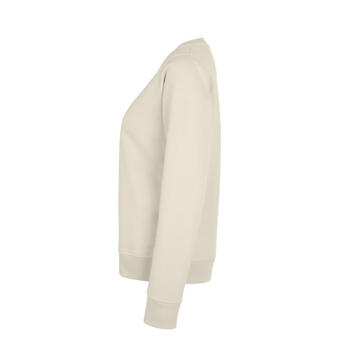 SCN300W.SUDADERA CUELLO REDONDO OCS MU CREAM S