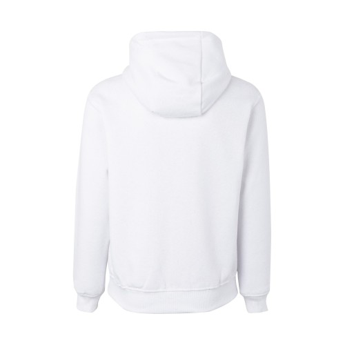 SF270K.SUDADERA CREM/CAPUCHA KIDS WHITE 1/2