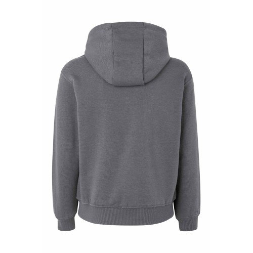 SF270K.SUDADERA CREM/CAPUCHA KIDS DARK GREY 1/2