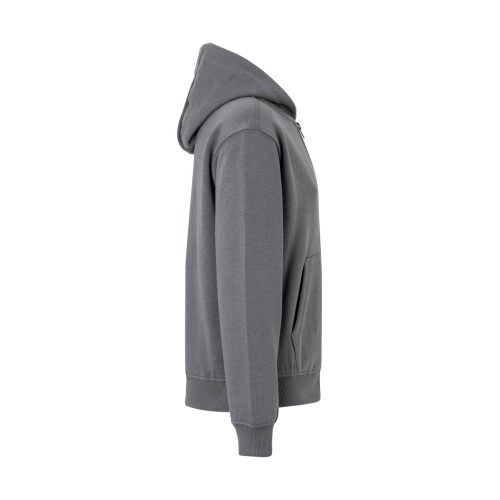 SF270K.SUDADERA CREM/CAPUCHA KIDS DARK GREY 1/2