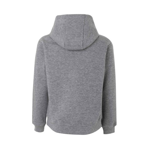 SF270K.SUDADERA CREM/CAPUCHA KIDS HEATHER GREY 1/2