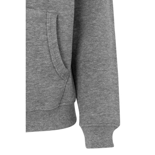 SF270K.SUDADERA CREM/CAPUCHA KIDS HEATHER GREY 1/2