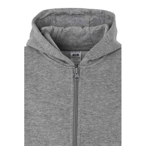 SF270K.SUDADERA CREM/CAPUCHA KIDS HEATHER GREY 1/2