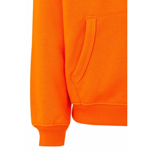 SF270K.SUDADERA CREM/CAPUCHA KIDS ORANGE 1/2