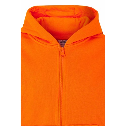 SF270K.SUDADERA CREM/CAPUCHA KIDS ORANGE 1/2