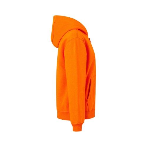 SF270K.SUDADERA CREM/CAPUCHA KIDS ORANGE 1/2