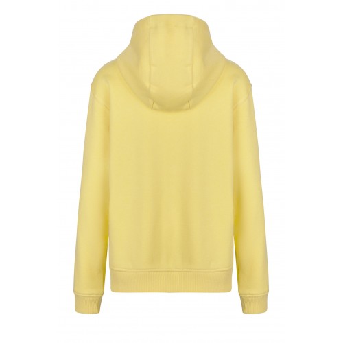 SF270K.SUDADERA CREM/CAPUCHA KIDS SUMMER YELLOW 1/2