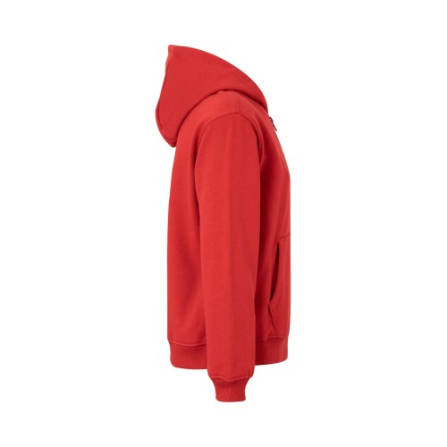 SF270K.SUDADERA CREM/CAPUCHA KIDS RED 1/2